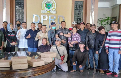 PBB Naik, Yayasan Ujung Aspal Jatim Menyampaikan Aspirasi ke DPRD Kota Batu